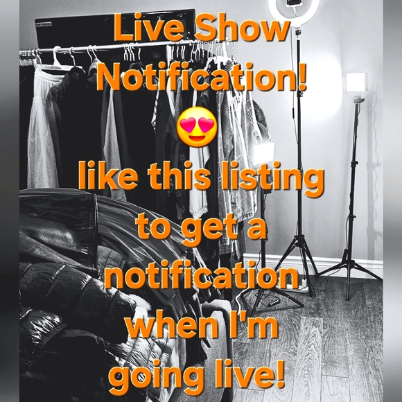 🎃🥤Like this listing to know when I'm going live! 🎃🥤🖤 - Picture 1 of 1